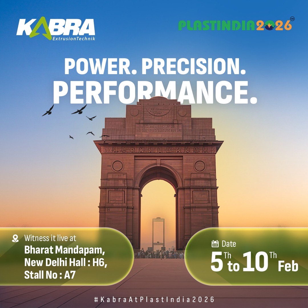 Visit Kabra at Plastindia 2026 – Let’s Build the Future Together